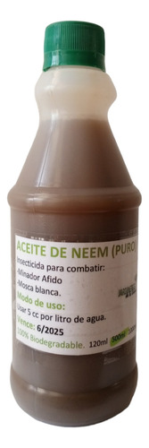 Aceite De Neem Puro (500ml) - Unidad a $99000