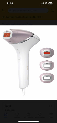 Depiladora Laser Philips Lumea Prestige