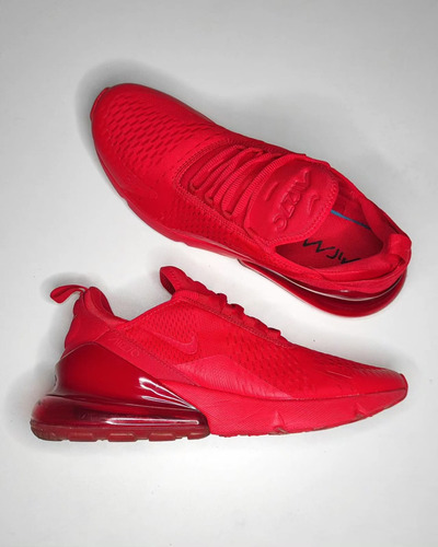 Nike Air Max 270 Triple University Red N°43 Usado Original