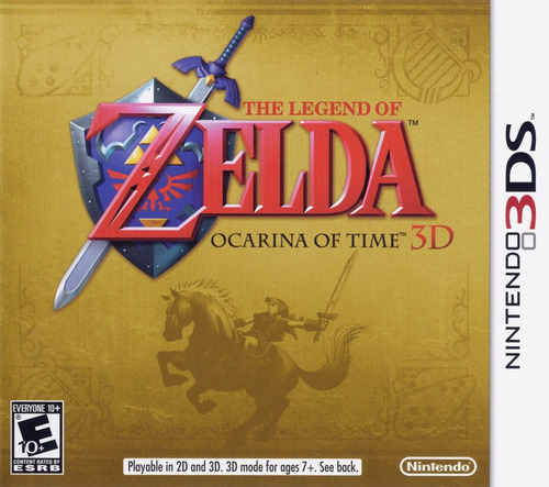 Legend Zelda Ocarina Of Time 3ds 2da Edición * R G Gallery