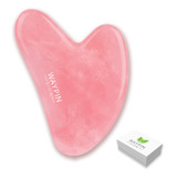 Gua Sha Stone, Herramienta Guasha De Cuarzo Rosa Para Masaje