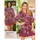 Vestido Cklass 991-46 Multicolor Outlet/saldos Mchn