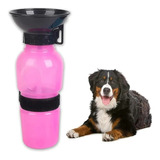 Bebedero Botella Agua Mascota Perros Gatos Taza Paseo 500ml