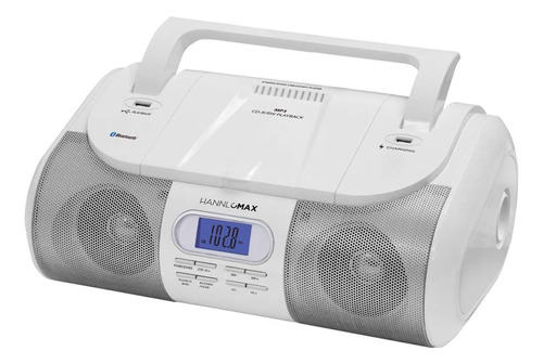 Reproductor Portatil Hannlomax Hx-318cd Para Cd/mp3/usb, ...