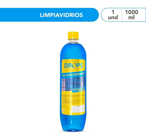 Limpia Vidrios Drops 1000 Ml - L a $22500