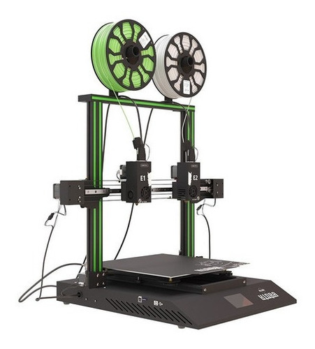 Impresora 3d Dobleextrusor Hellbot Hidra Plus 300 Dytkit Fdm Color Verde Claro