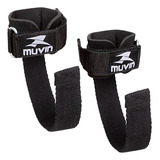 Strap Musculação C/ Munhequeira Muvin Levantamento De Peso