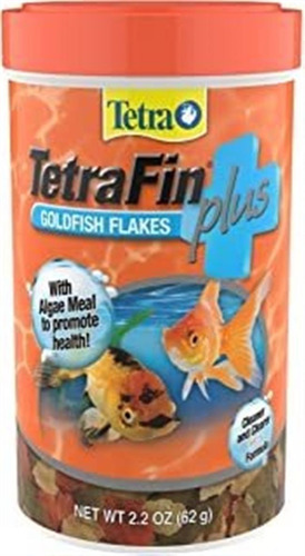 Tetrafin Plus Goldfish Flakes 2.2 Onzas, Dieta Equilibrad