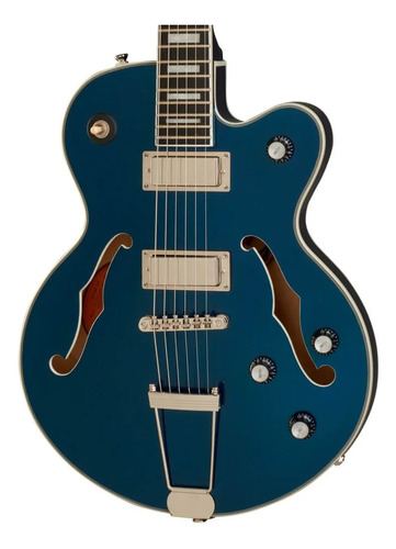 Guitarra Semi-acústica EpiPhone Uptown Kat Es Sapphire Blue