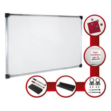 Pizarra Blanca Magnetica Premium 80x120 Aluminio +accesorios