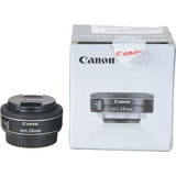 Objetiva Canon 24mm 2.8 Stm Nota 10 !! + 2 Filtros !!