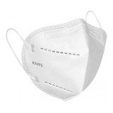 Kit De 20 Mascarillas De Protección Respiratoria Fine Feel Kn95, Color Blanco