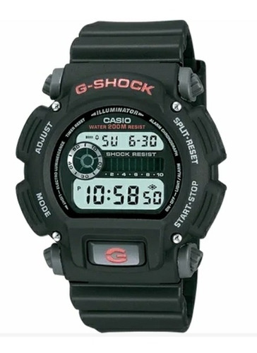 G Shock Dw 9052 1v Original Digital Negro Cronografo