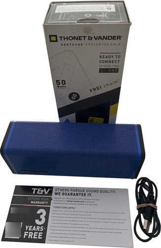Parlante Portatil Bluetooth Azul Frei Chain Tws Original