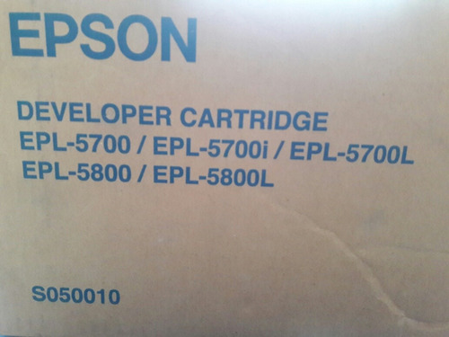 Toner Original Epson S050010 Epl 5700/i/l Epl 5800 5800l