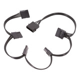 Cable De Alimentación Divisor De 4 Pines Ide A 5 Hdd Ssd