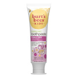 Burt´s Bees Kids Pasta Para Niños Sabor Chicle Libre Flúor