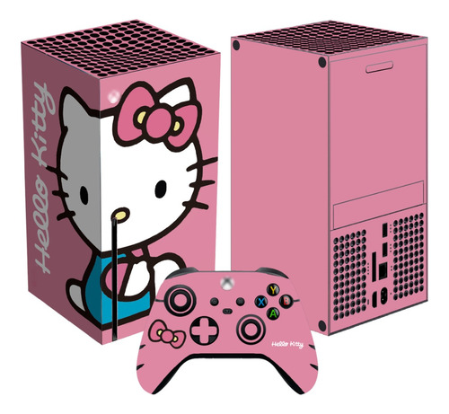 Skin Hello Kitty Para Xbox Series X Set Stickers