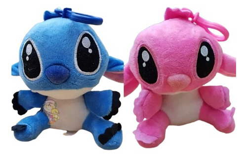 Stitch De Peluche Ángel De Peluche Llavero