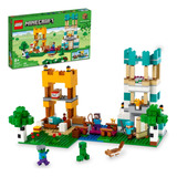 Lego Minecraft The Crafting Box Juego De Construcción De Jug
