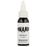 Tinta Para Tatuar Dynamic Negro De 1oz Original Sellada