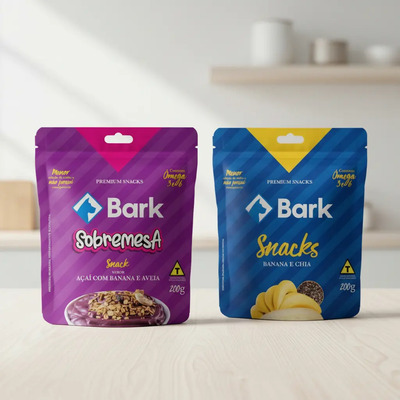Kit Bark: Bifinho Snack Açai Banana Aveia 200g + Bifinho Snack Banana Chia 200g | MercadoLivre