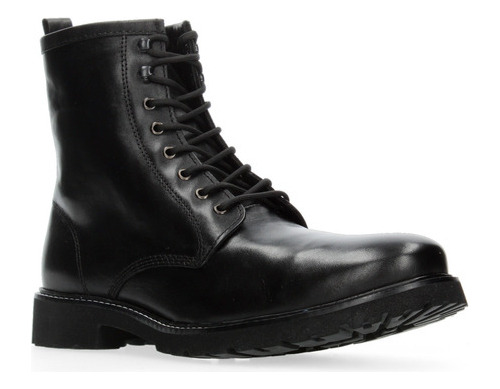 Bota Casual Gino Cherruti Con Cintas Negro Para Hombre 