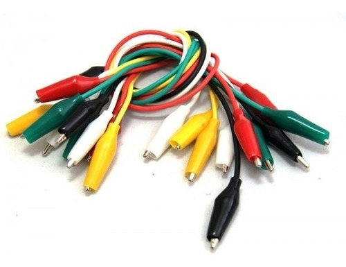 Juego De 10 Cables Con Caiman