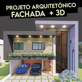 Arquitetura  - Projetos Planta Baixa+fachada +3d  