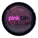 Glitter Compacto Pinkup Para Ojos Y Cuerpo, Color Burgundy
