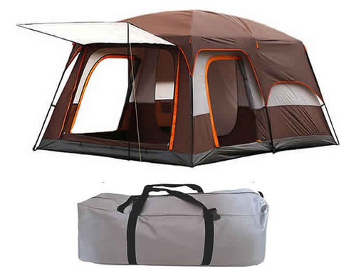 Grande 4-6 Personas Tienda Casa Campaña Camping Acampar Tent