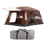 Grande 4-6 Personas Tienda Casa Campaña Camping Acampar Tent