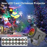 Proyector Láser Led Impermeable Para Halloween Y Navidad A