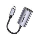 Adaptador Usb C A Vga Lention, Convertidor De Cable Vga Tipo