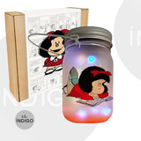 Lámpara Multicolor Mafalda Personalizada Artesanal