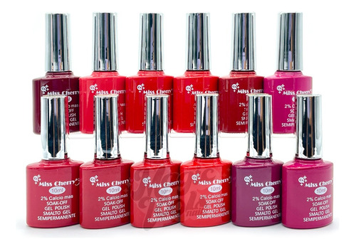 Gel Semipermanente | Miss Che | Elegir Gamas | 12 Pzs