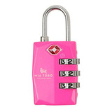 Candado De Equipaje Mia Toro 3 Digit Tsa Metal Padlock, Mult