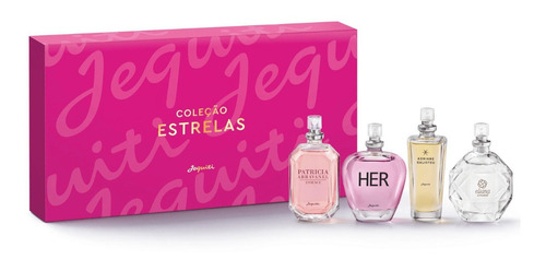 Estojo Coleção Estrelas Jequiti, 4 X 25 Ml 4 X 25 Ml