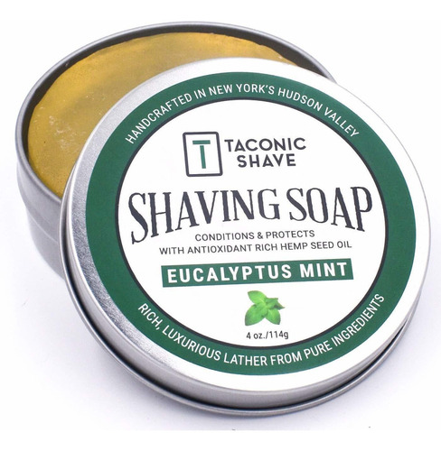 Taconic Shave Barbershop Quality Shaving Soap For Men  Wome