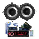 Auto Rádio Roadstar Rs-2751br + 2 Alto Falantes 5 Pol  100w