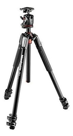 Tripié Manfrotto De 3 Secciones Con Cabeza De Bola