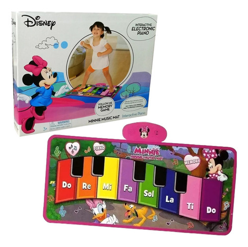 Alfombra Piano Musical Interactivo Minnie Mickey Disney Color Minnie Mouse Disney