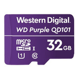 Memoria Microsd Western Digital - 32gb Wd Purple - Seguridad