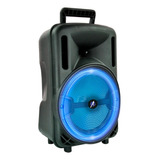 Parlante Aliver Avengers Led Portátil Bt Usb 250w Negro 220v