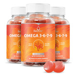 Gomitas Omega 3 Orgánicas Belive: Omega 3 6 9 7 Dha Y Epa D