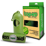 Porta Bolsas Para Fecas Topk9 + 2 Rollos Oxi-biodegradables