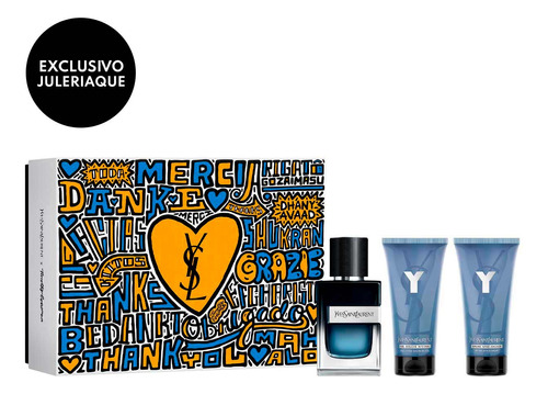 Y Men Edp 60 Ml + Shower Gel Y After Shave Balm 3c