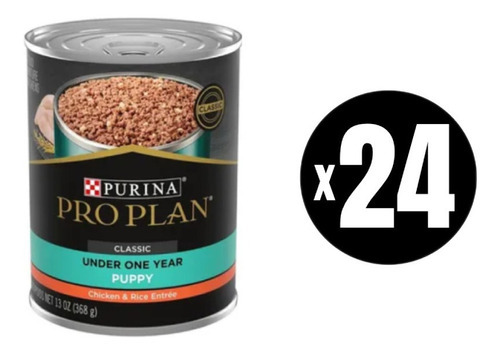 Latas Proplan Puppy Complete Alimento Húmedo Paquete 24 Pzas