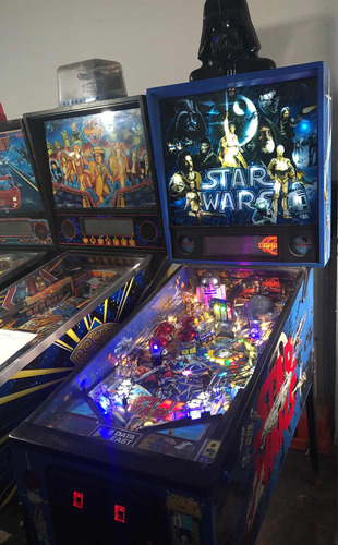 Star Wars Flipper Pinball Full Led Impecable