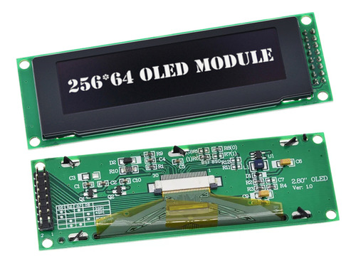 Pantalla Oled 2,8  256x64 25664 Puntos Ssd1322 Spi Arduino